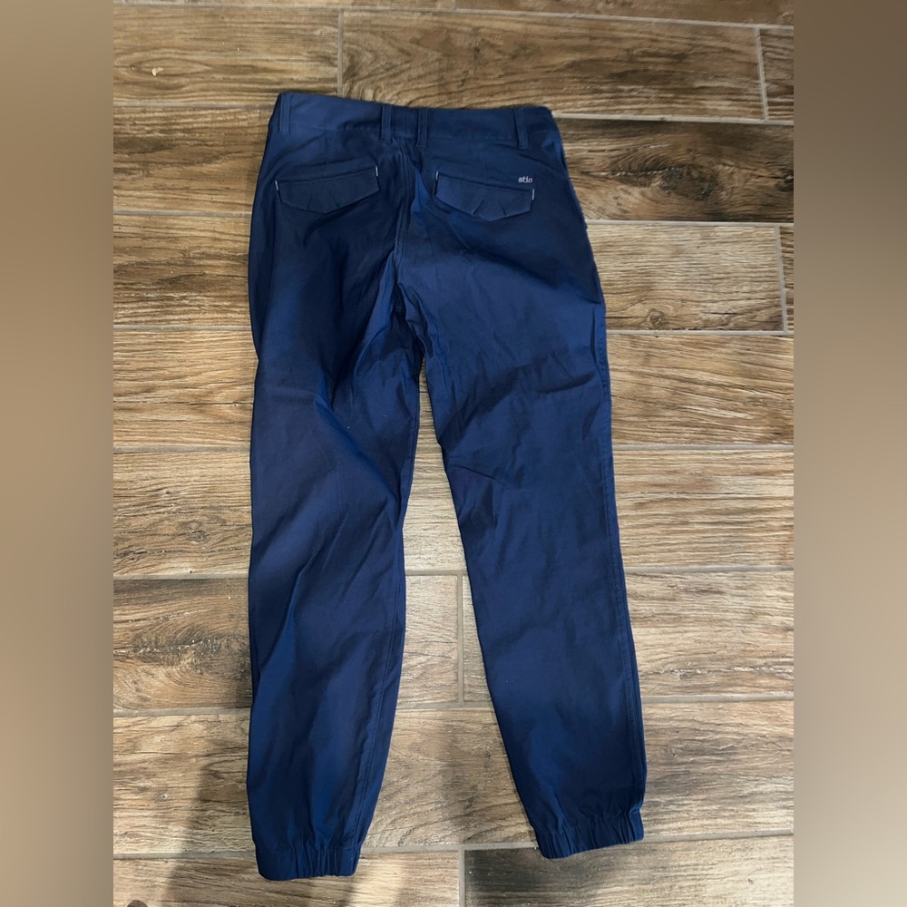Stio women’s navy hiking Jogger Pants - Picture 2 of 4